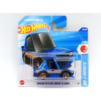 Tooned Nissan Skyline 2000 GT-R LBWK - Hot Wheels Mainline